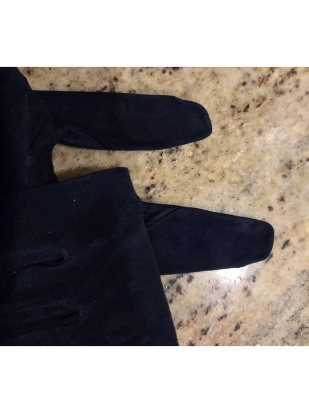 Vintage Womens Size M 7 Blue Suede Leather Formal 11